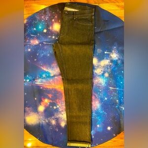 Straight salvage Blue jeans